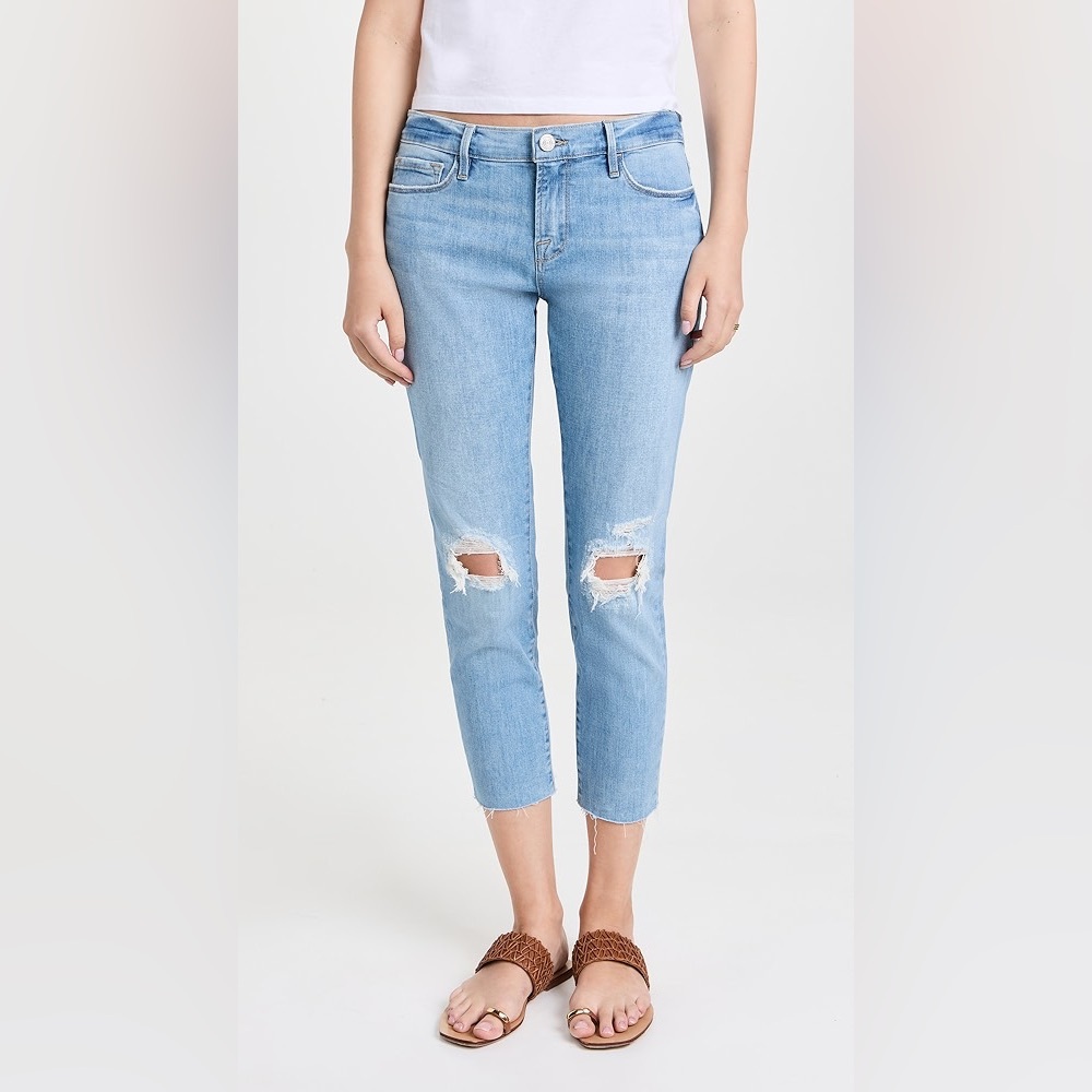 Frame Le Garcon Crop Jeans